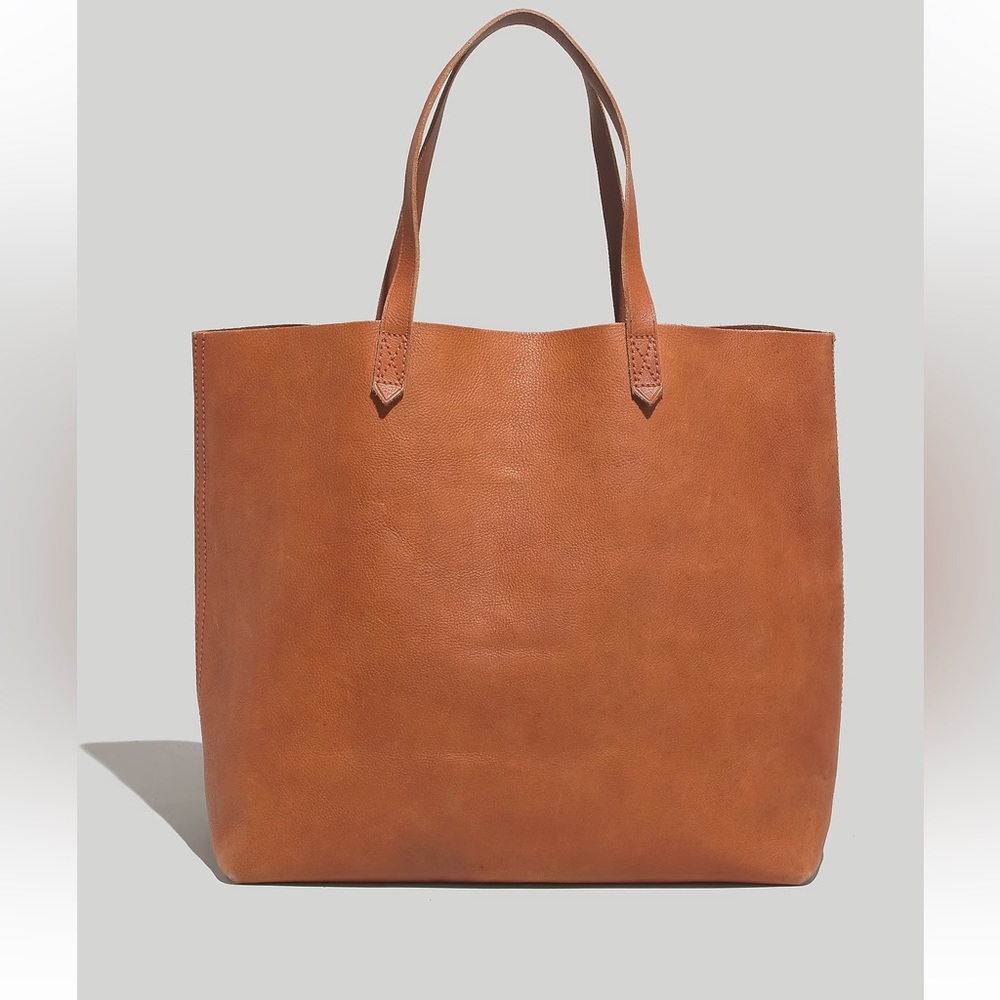 Madewell Transport Tote in English Saddle